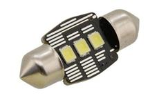 Žárovka 3 LED SMD 12V  suf.11X32 SV8.5 NEW-CAN-BUS bílá 2ks