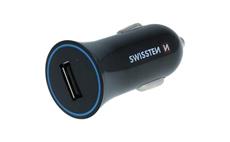 Autoadaptér SWISSTEN 12-24V USB + kabel USB / micro USB 1,5m 1A