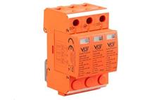 Přepěťová ochrana VCX DC X1-T2-DC-3P třída T2 (C) 3P 1200V Professional Plus orange